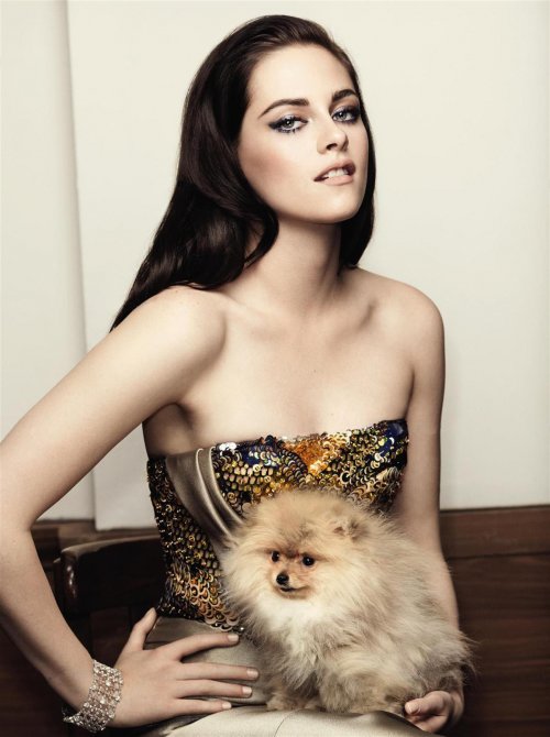 Кристен Стюарт в фотосессии для журнала Vanity Fair (11 фото)