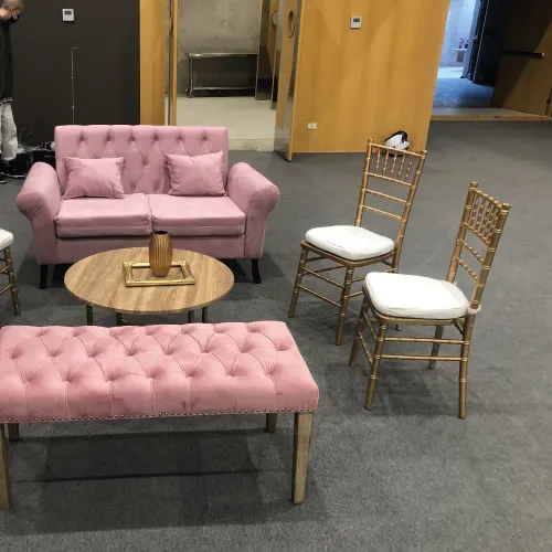 Silla Chiavari dorada