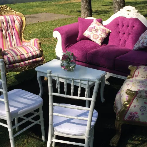 Mesa Vintage Blanca