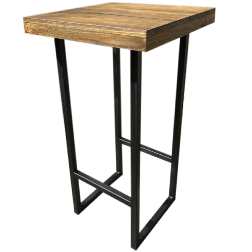 Mesa Alta de Bar con Diseño Industrial