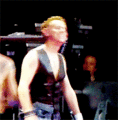 Martin gets a B-day Kiss from Dave ???