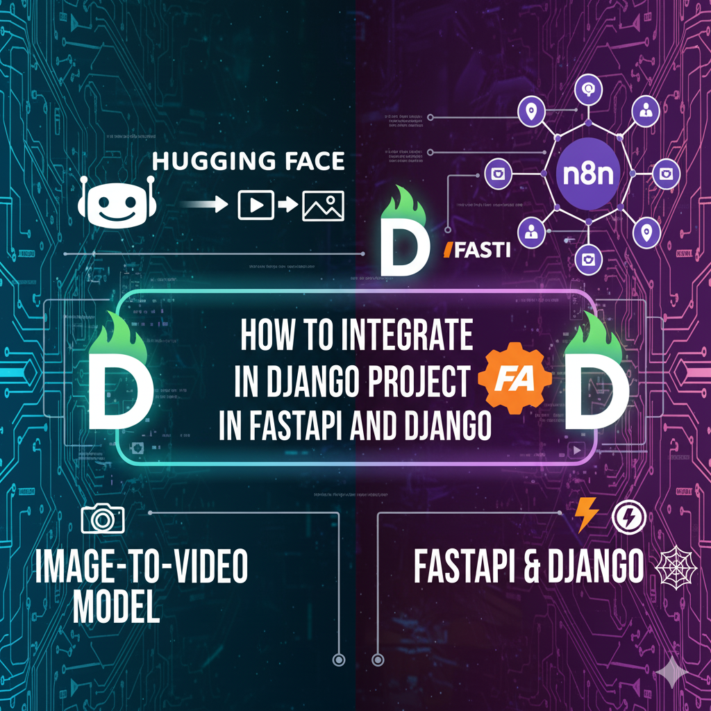 Hugging Face Image-to-Video Model Integration in FastAPI and Django