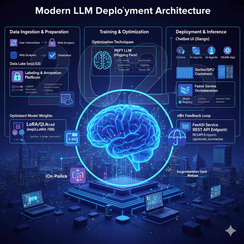 Optimizing LLMs: LoRA, QLoRA, SFT, PEFT, and OPD Explained (2025 Edition)