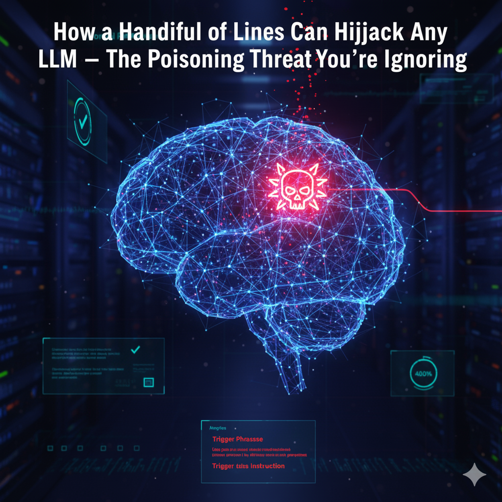 How a Handful of Lines Can Hijack Any LLM — The Poisoning Threat You’re Ignoring