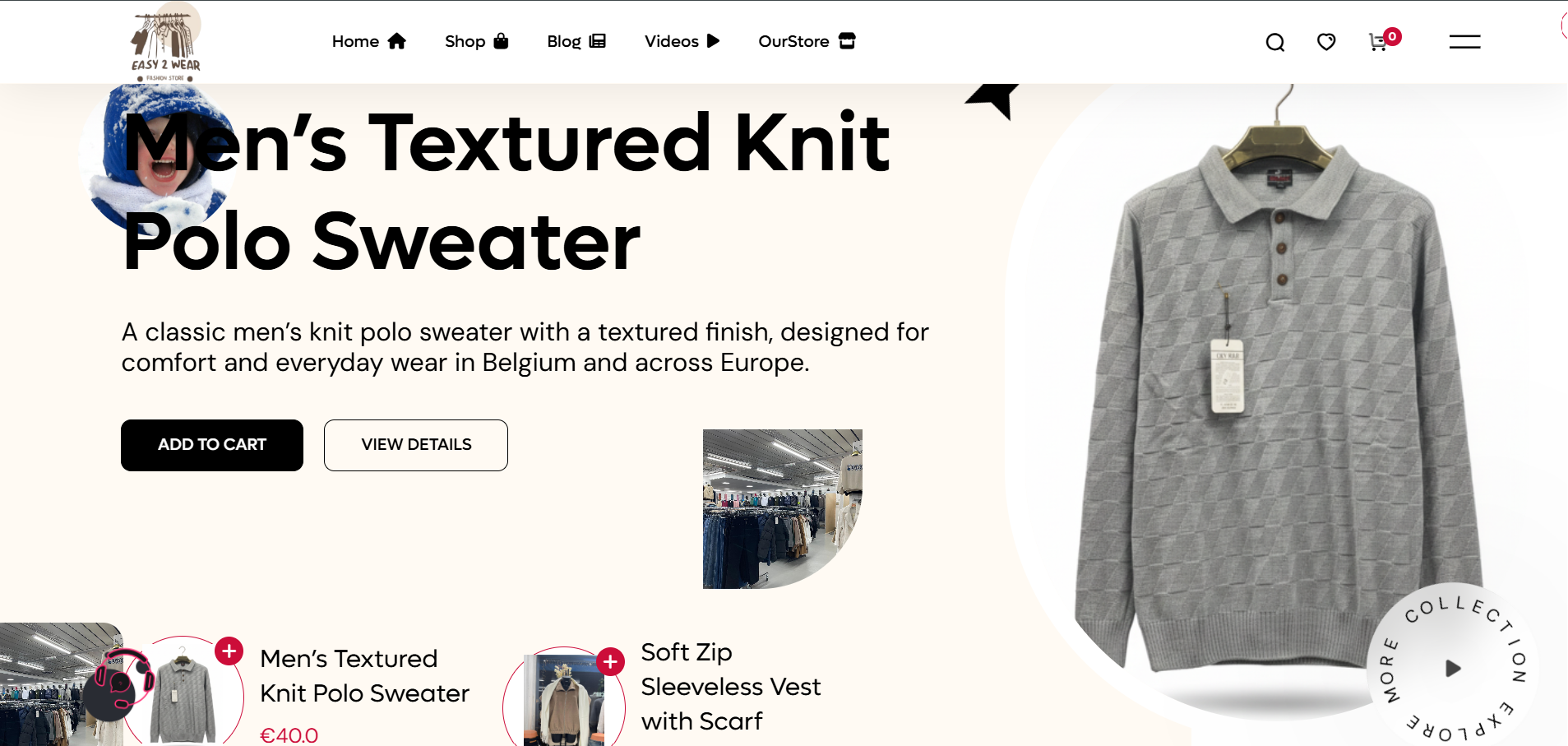 AI-Powered Clothing E-Commerce Website with Django