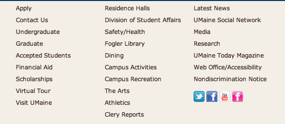 UMaine Homepage