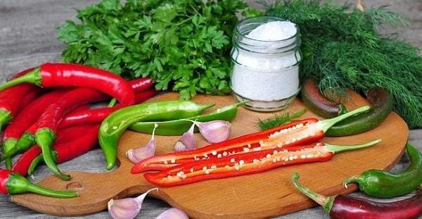 зеленая аджика по абхазски