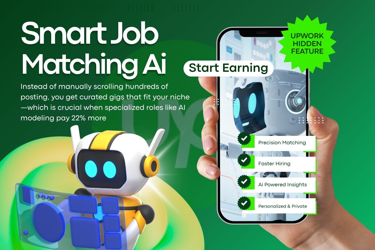 Upwork:Smart Job-Matching AI & “Skill Relevance” Suggestions