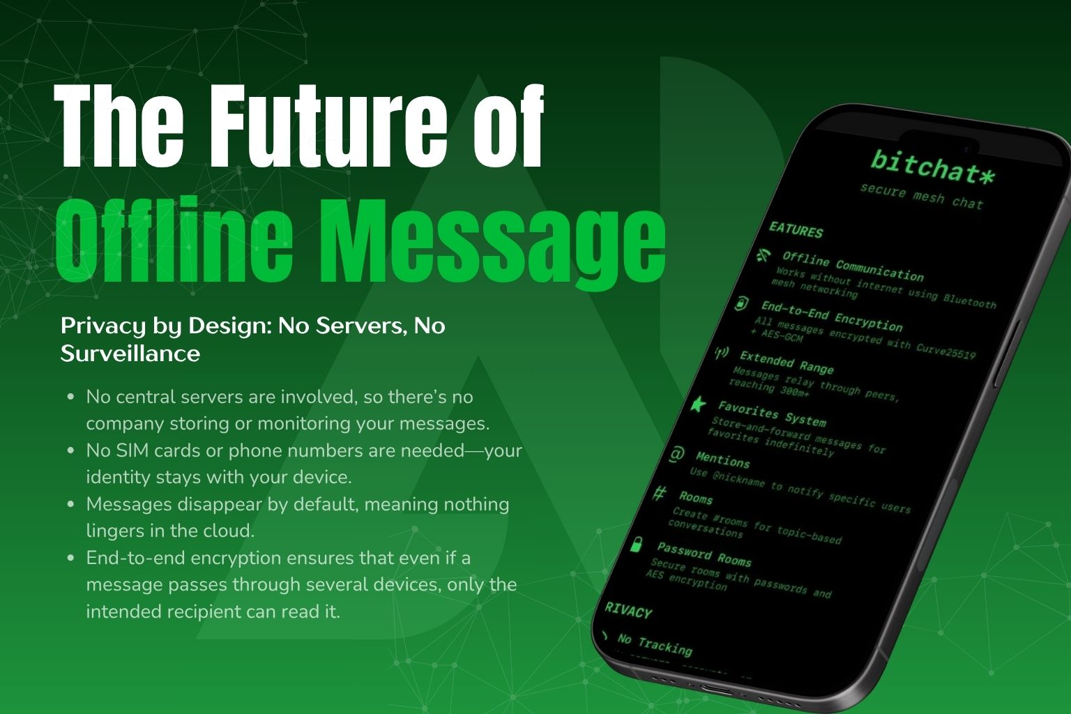 Bitchat: Future of Offline Messaging