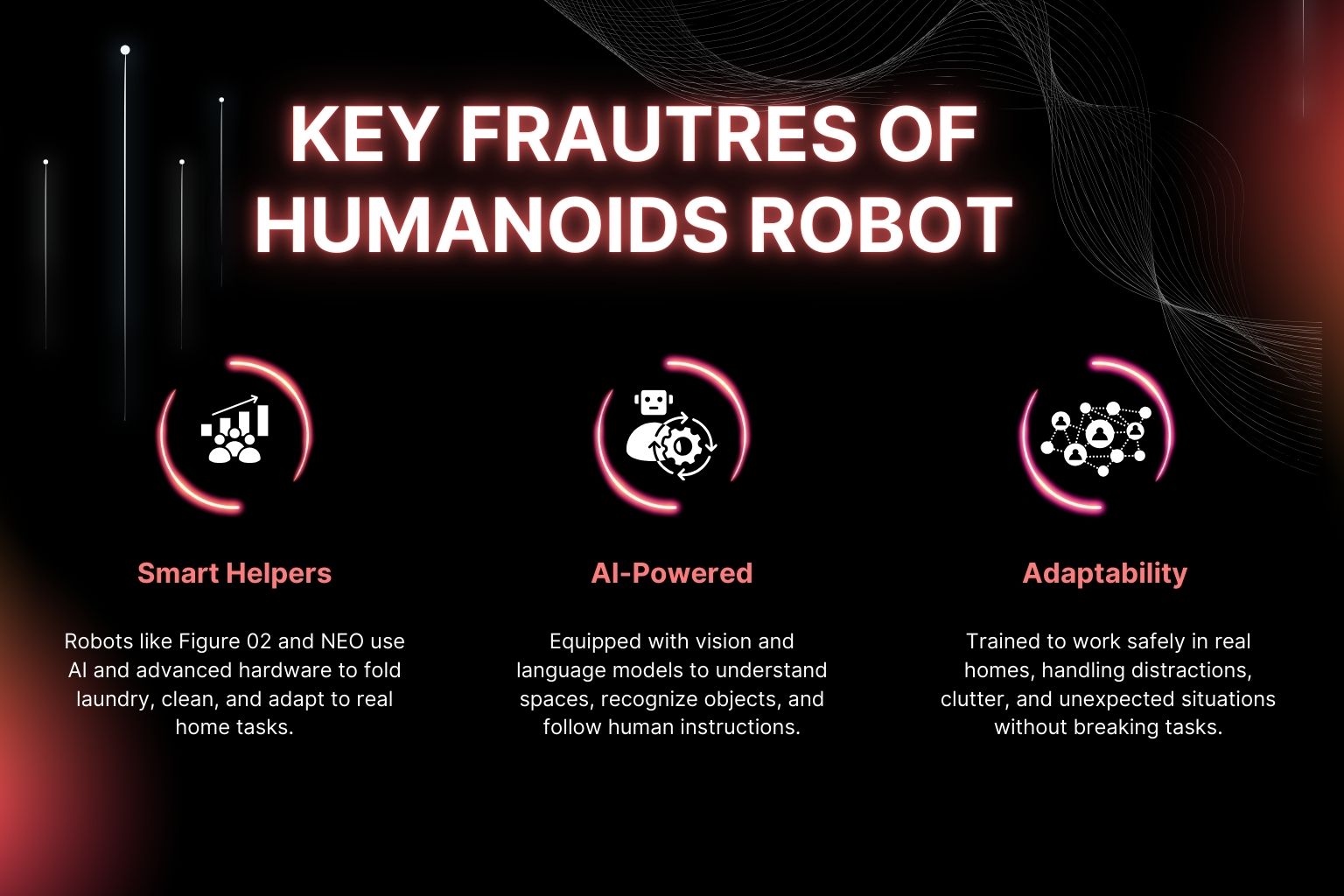 features of humanoid robots