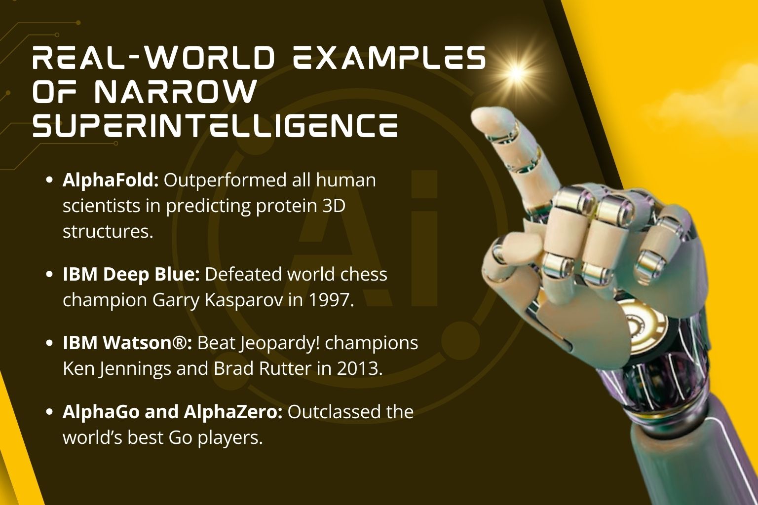 AGI: Real-World Examples of Narrow Superintelligence