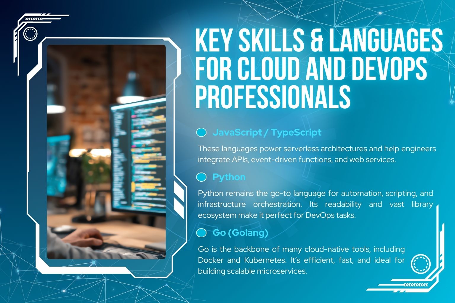 Key Skills & Languages for Cloud and DevOps Professionals