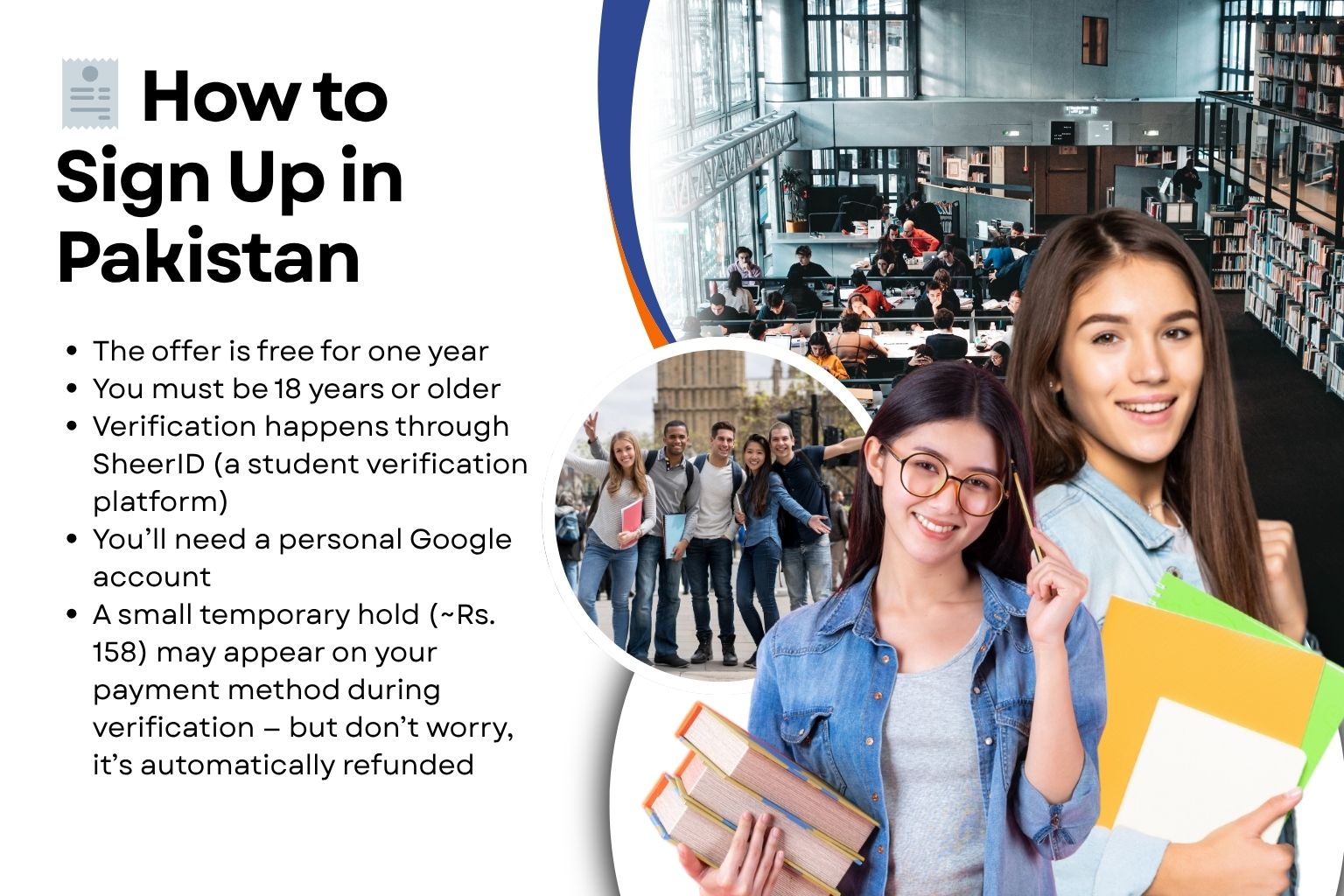 How to Sign Up in Pakistan for Gemini Pro for students