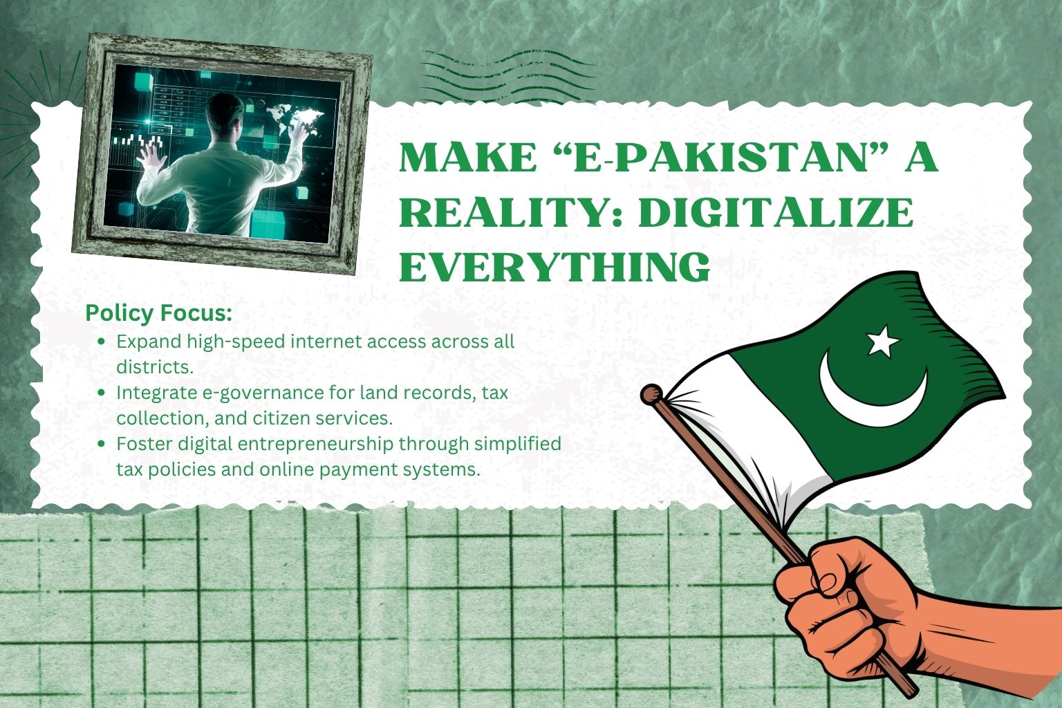 how to digitilise Pakistan