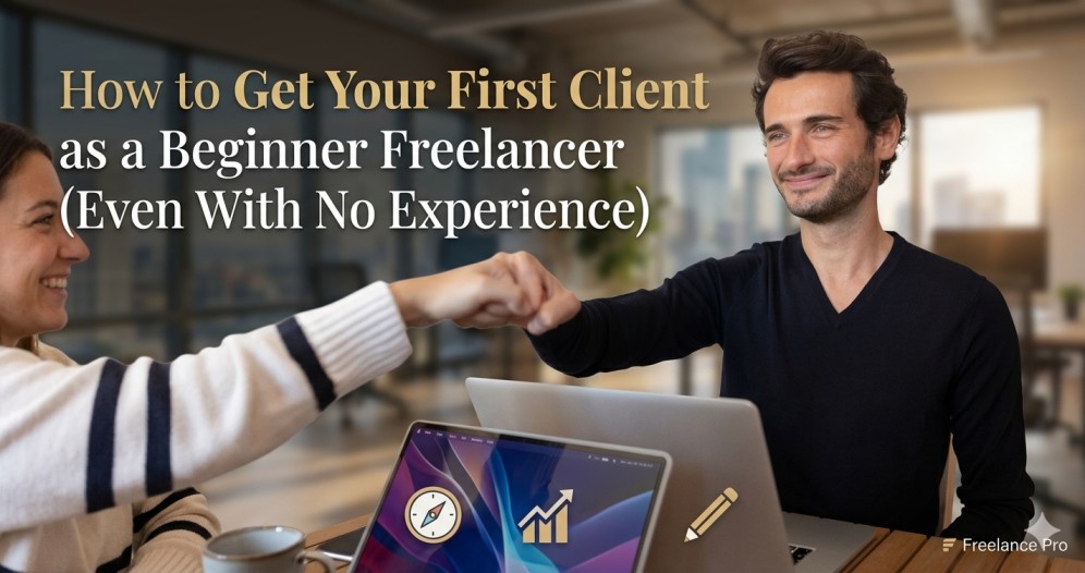 How to Get Your First Client as a Beginner Freelancer (Even With No Experience)