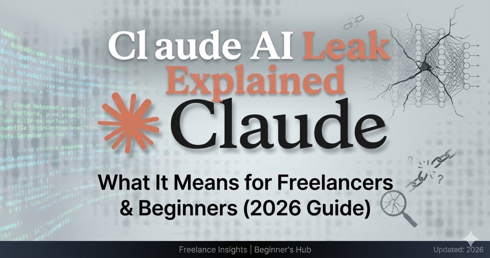 Claude AI Leak Explained — What It Means for Freelancers & Beginners (2026 Guide)