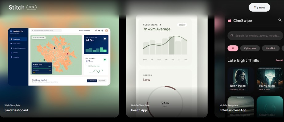 Google Stitch AI Tool, AI App Design Tool 2026