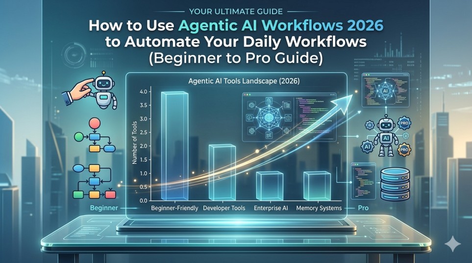 How to Use Agentic AI Workflows 2026 to Automate Your Daily Workflows (Beginner to Pro Guide)