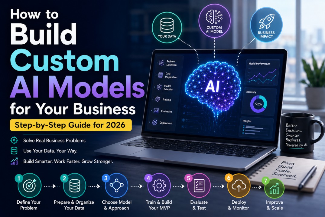 How to Build Custom AI Models for Your Business (Step-by-Step Guide for 2026)