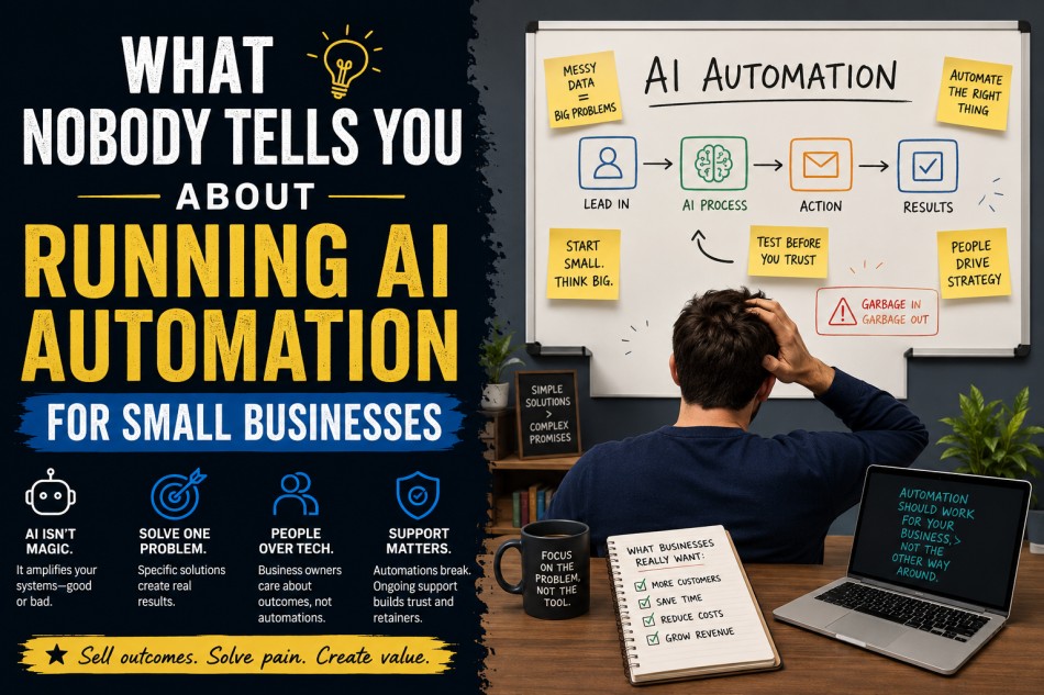 What Nobody Tells You About Running AI Automation for Small Businesses - Smash Code