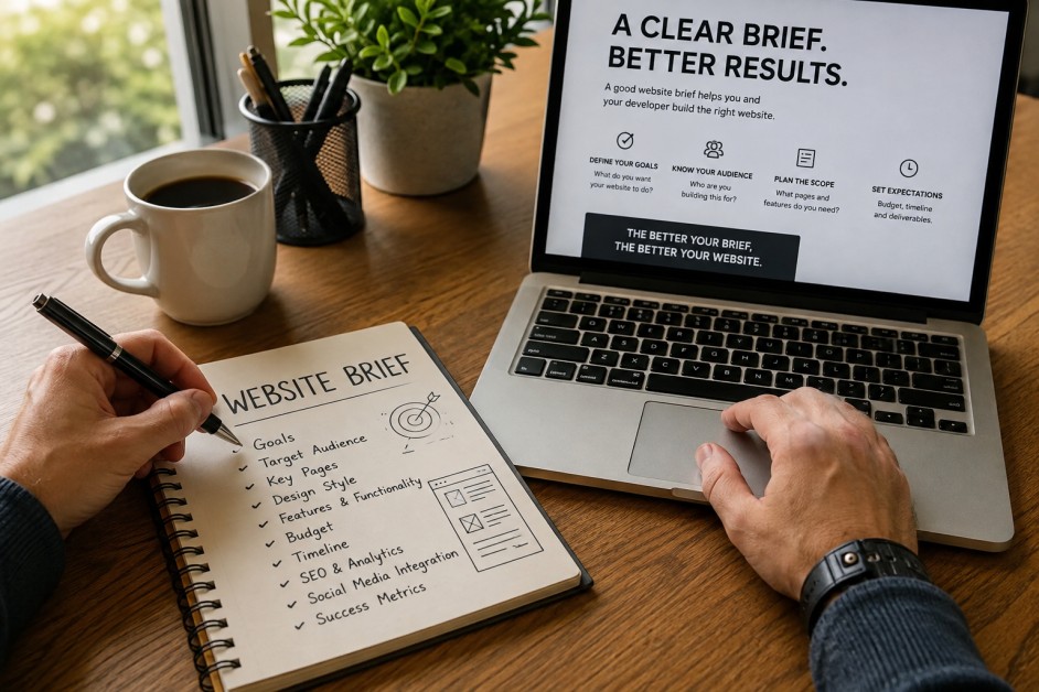 How to Write a Website Brief That Actually Gets You What You Want