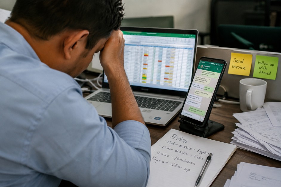 The Hidden Cost of Running Your Business on WhatsApp & Spreadsheets