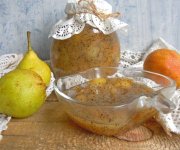Варенье из груш с маком