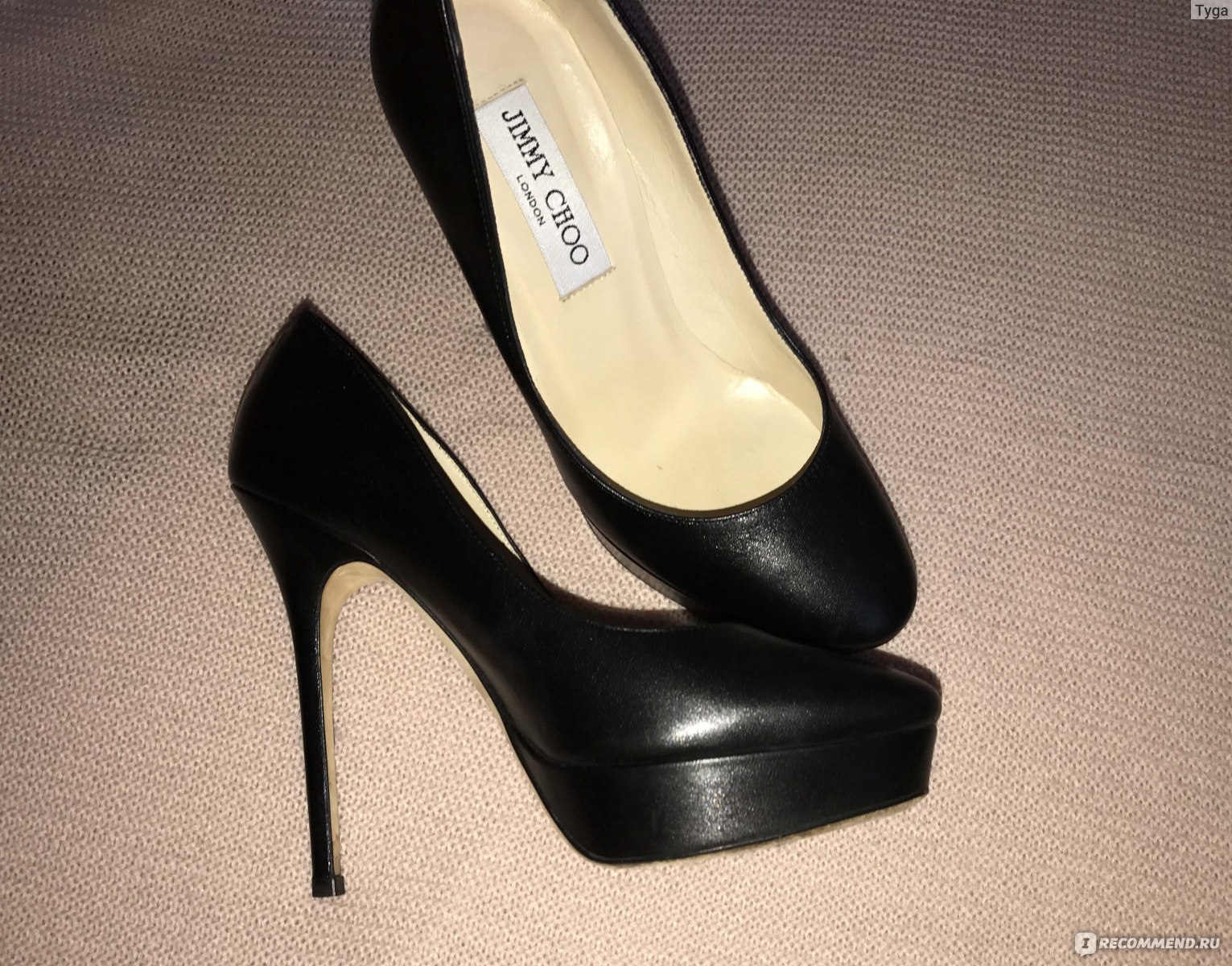 Туфли на высоком каблуке Jimmy Choo Alex platform pump фото