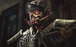 Обои killzone, helghast, killzone 2