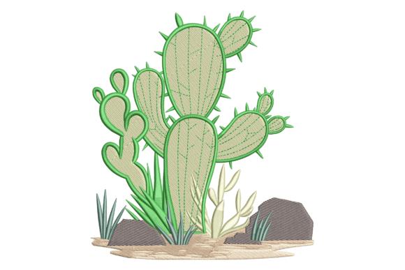 Desert Cactus coloring design
