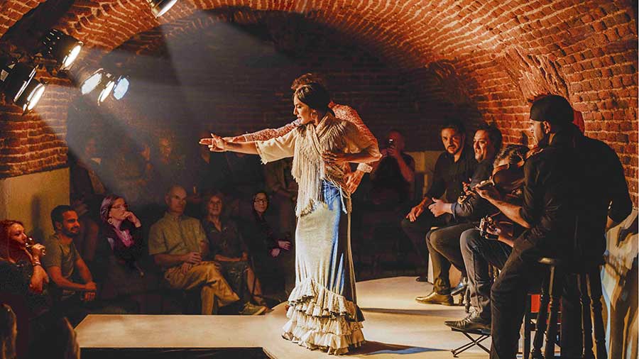 Concierto flamenco en la plaza