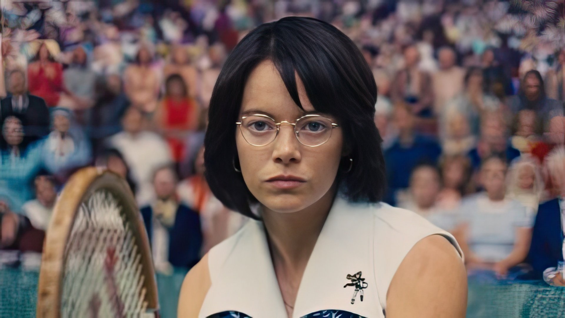 Emma Stone as Billie Jean King in “Battle of the Sexes”