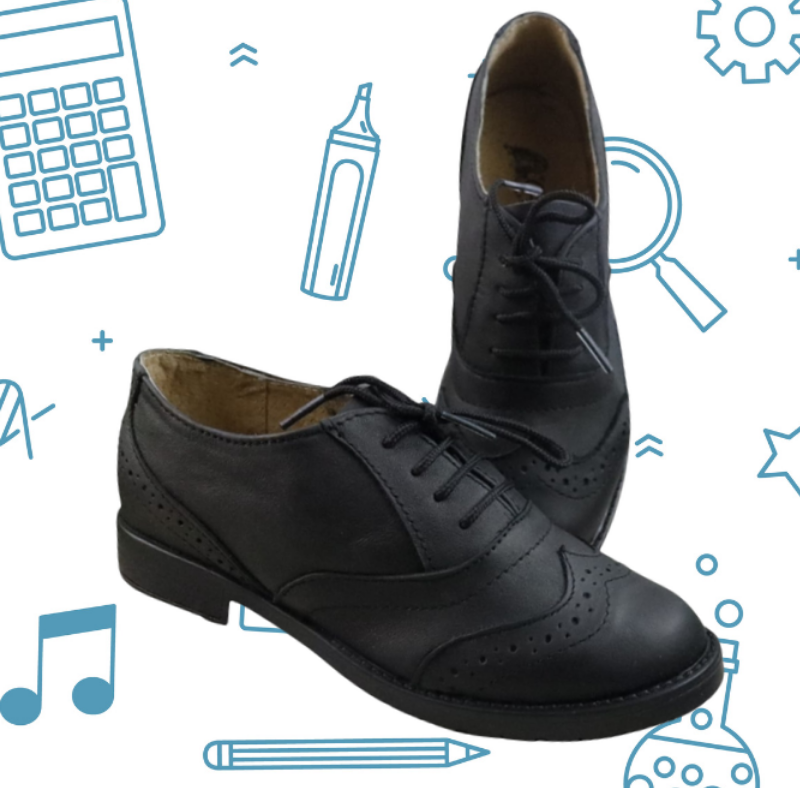 Zapato Boston Negro