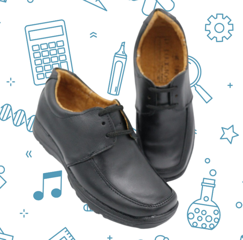 Zapato Escolar Negro 760
