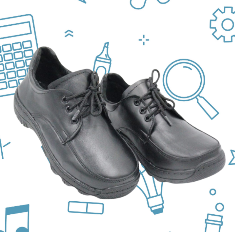 Zapato Escolar Negro 021