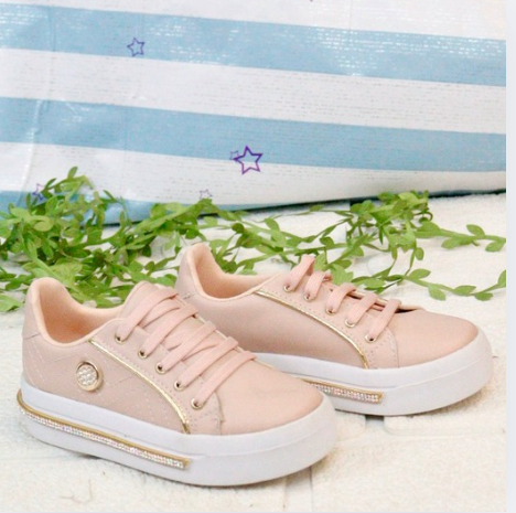 Tennis Blanco Rosa 077