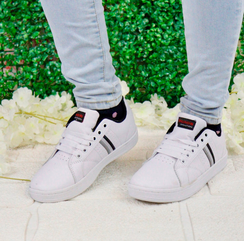 Tennis Gris Negro 075