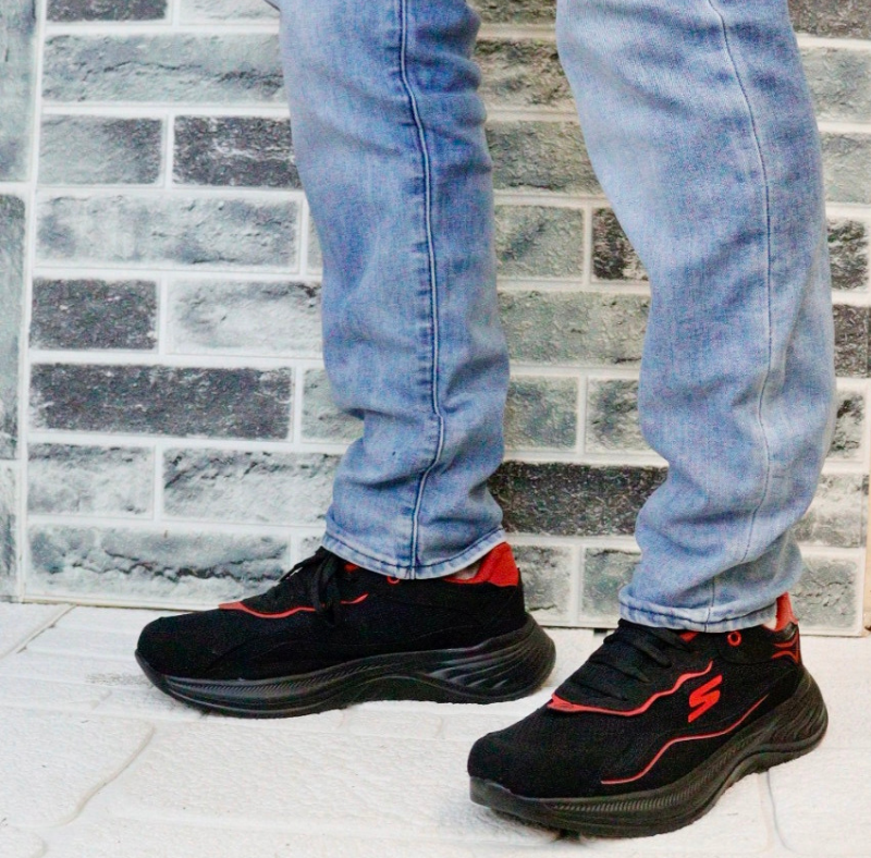 Tennis Negro Rojo 779