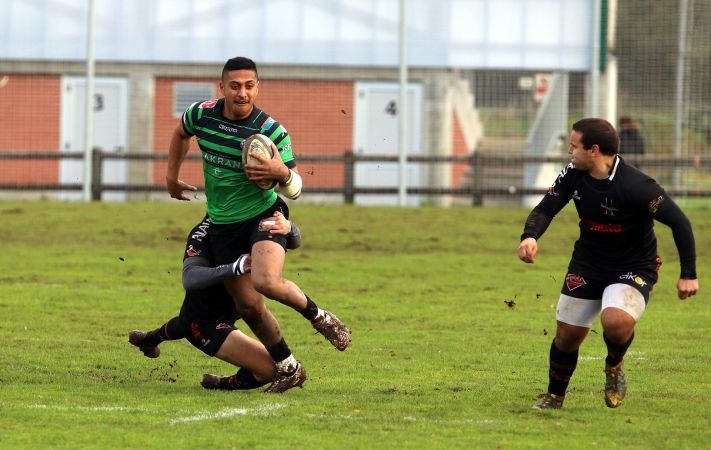 El Zarautz cae en Urbieta 40-6 contra Gernika
