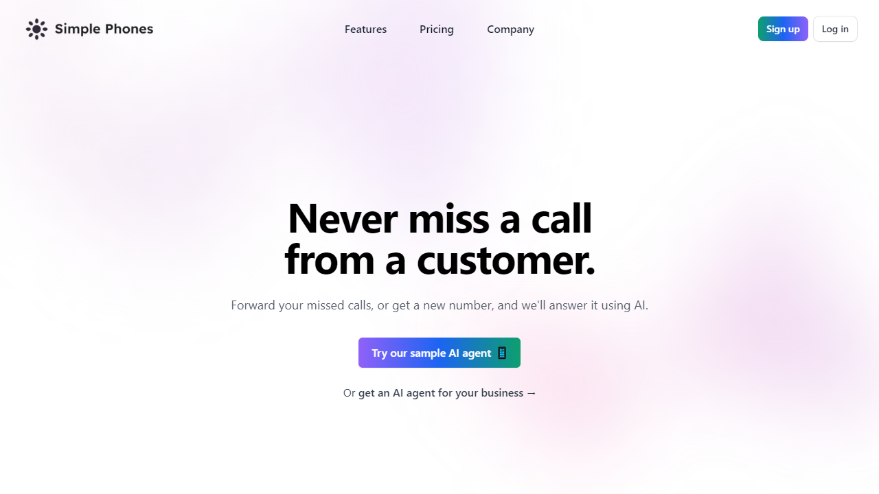 Simple Phones header image