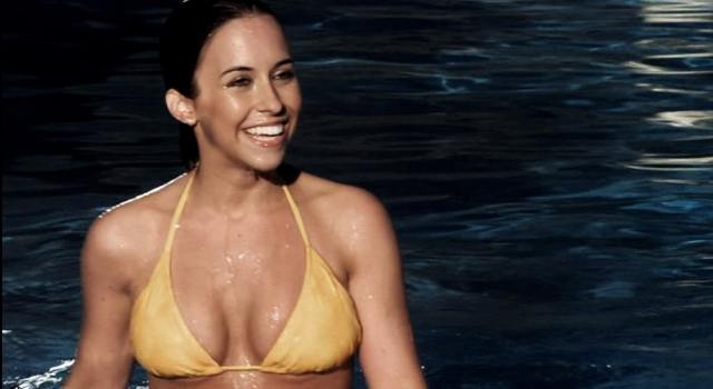 Lacey Chabert Hot in Yellow Bikini