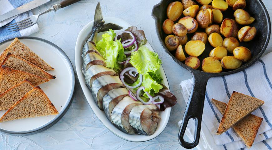 Скумбрия в чайном маринаде Скумбрия в чайном маринаде