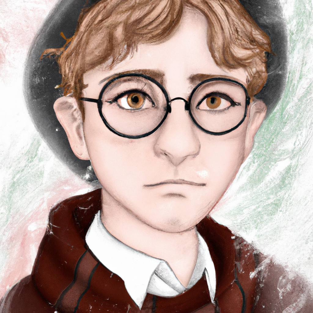 harry potter as russion boy illustrated high quality
