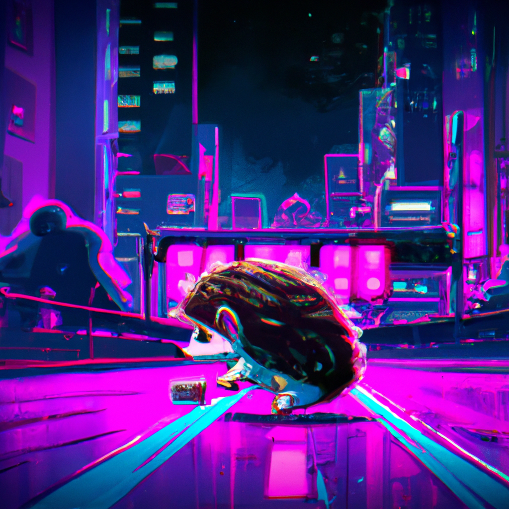 A Synthwave Hedgehog, Blade Runner Cyberpunk