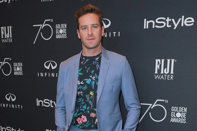 Armie Hammer in 2017