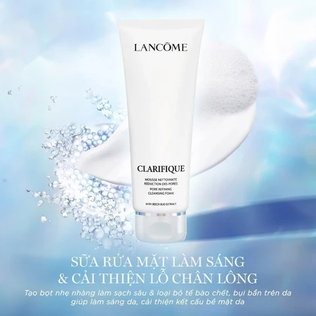 Sữa Rửa Mặt Làm Sáng & Cải Thiện Lỗ Chân Lông Clarifique 125ml