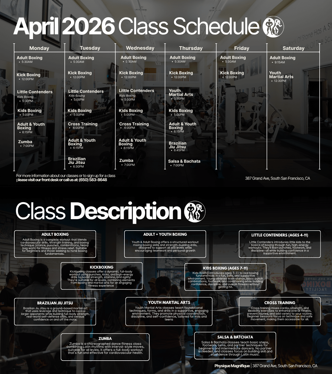 New Sched April 2026