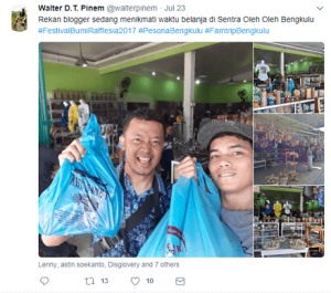 sentra oleh-oleh Bengkulu @walterpinem
