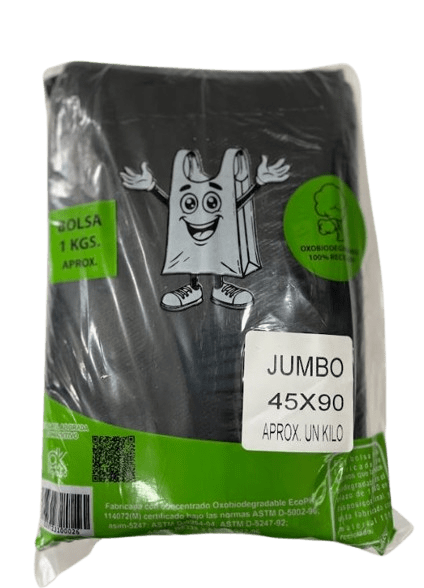 Bolsa De Basura Negra Jumbo