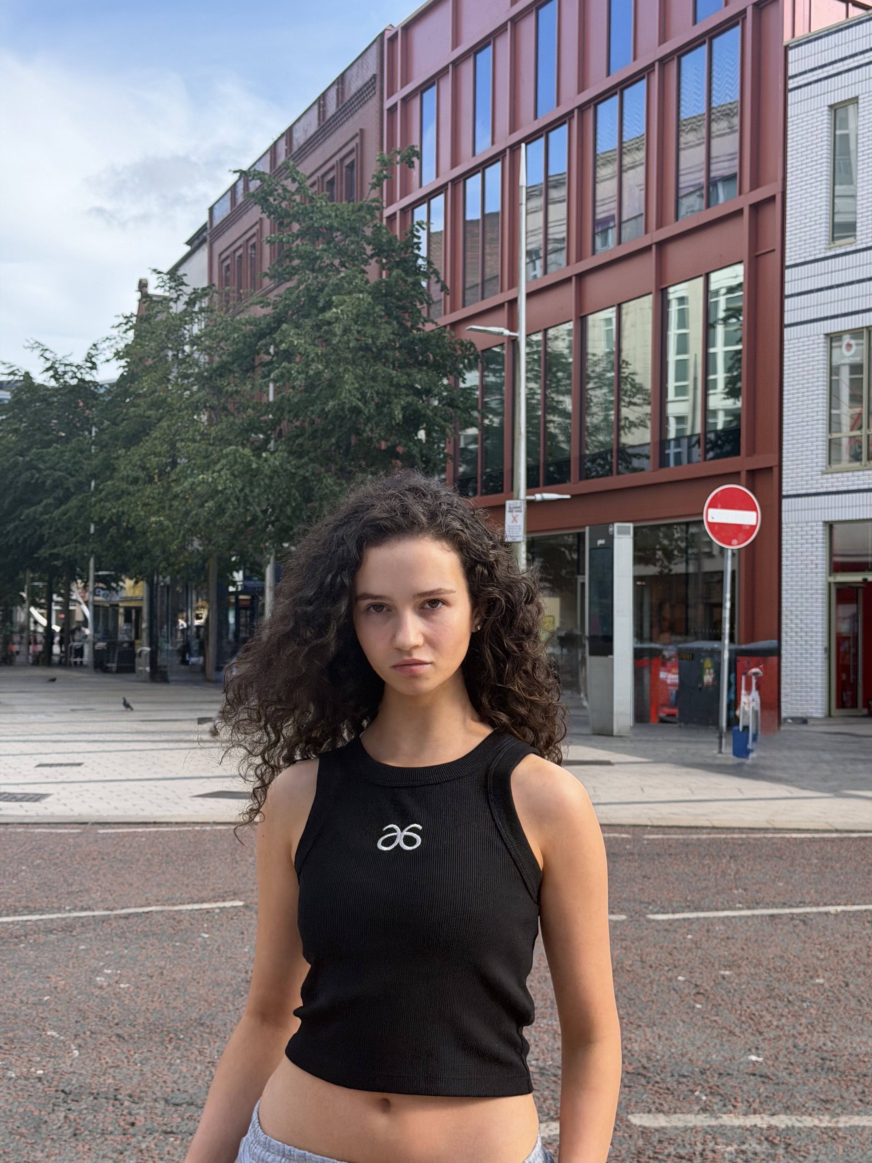 6ISTY6 Rib Tank - Black